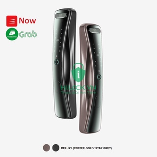 Khóa cửa vân tay điện tử tự động ProLok PL01C Luxury, vân tay 360, chuông cửa hình ảnh, mở cửa từ xa qua internet hilock
