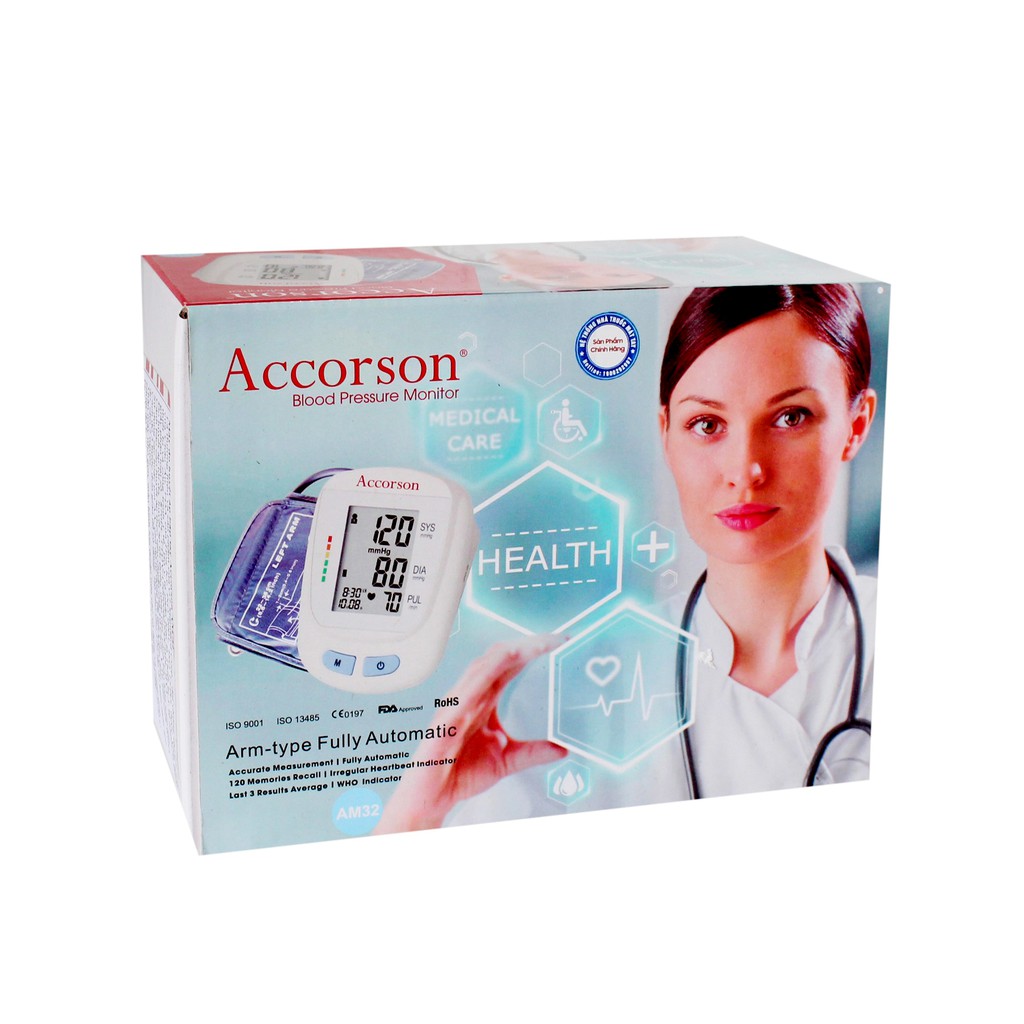 Accorson am32 - máy đo huyết áp bắp tay đức - ảnh sản phẩm 2