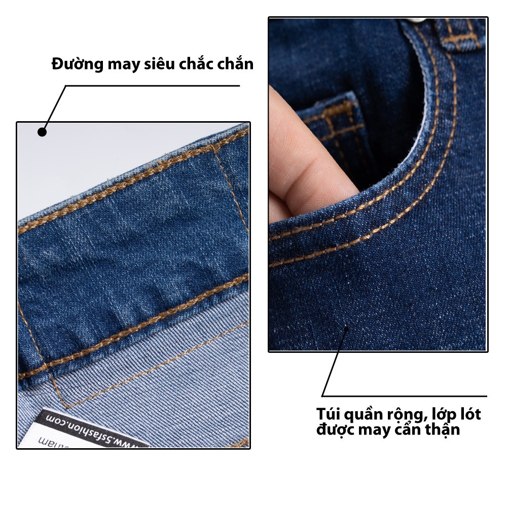 Quần Short Jean Nam 5S (2 mẫu) Chất Cotton Cao Cấp Mềm Nhẹ, Co Giãn Tốt, Thiết Kế Trẻ Trung, Năng Động | BigBuy360 - bigbuy360.vn