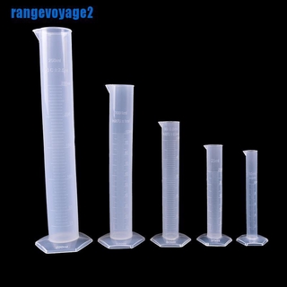 [Hàng mới về] Ống nghiệm bằng nhựa dung tích 10 / 25 / 50 / 100 / 250ml