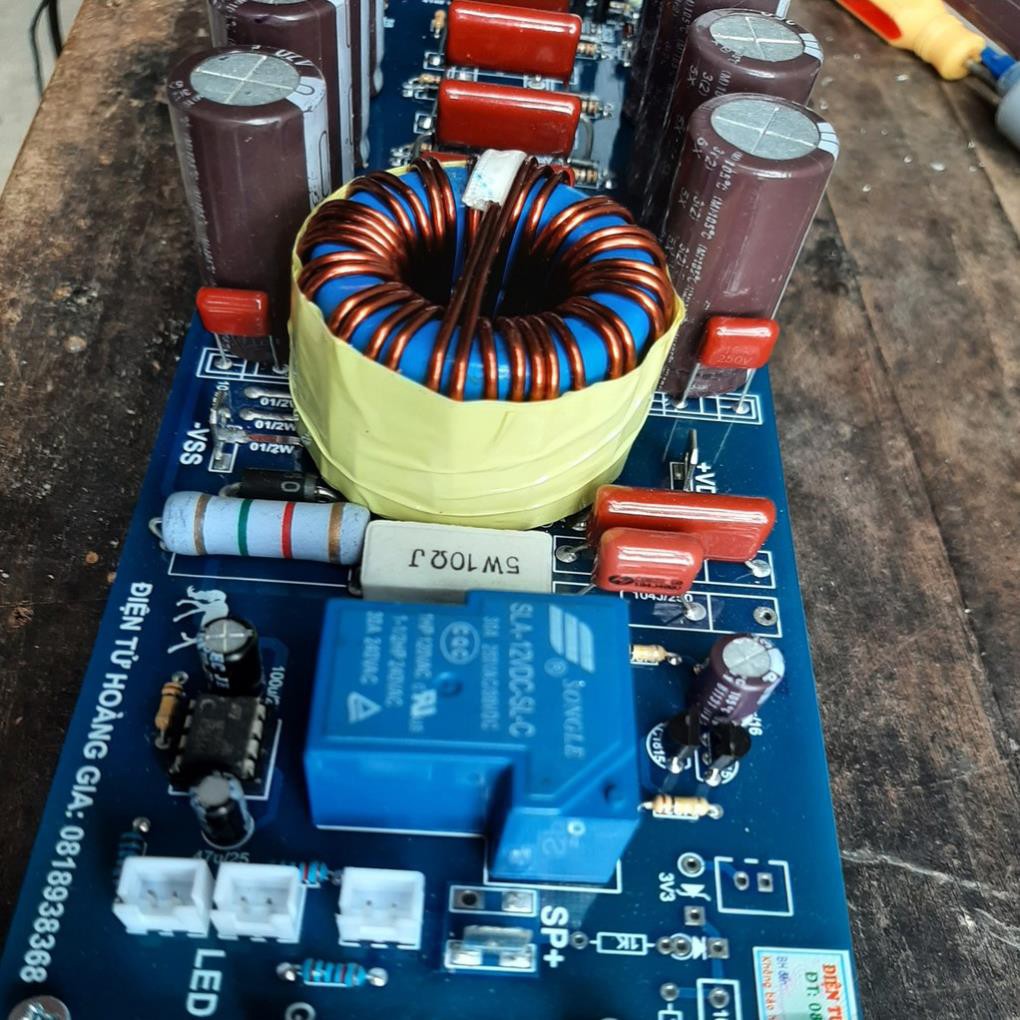 BO CÔNG SUẤT CLASS D 8 MOSFET PA- 6000w