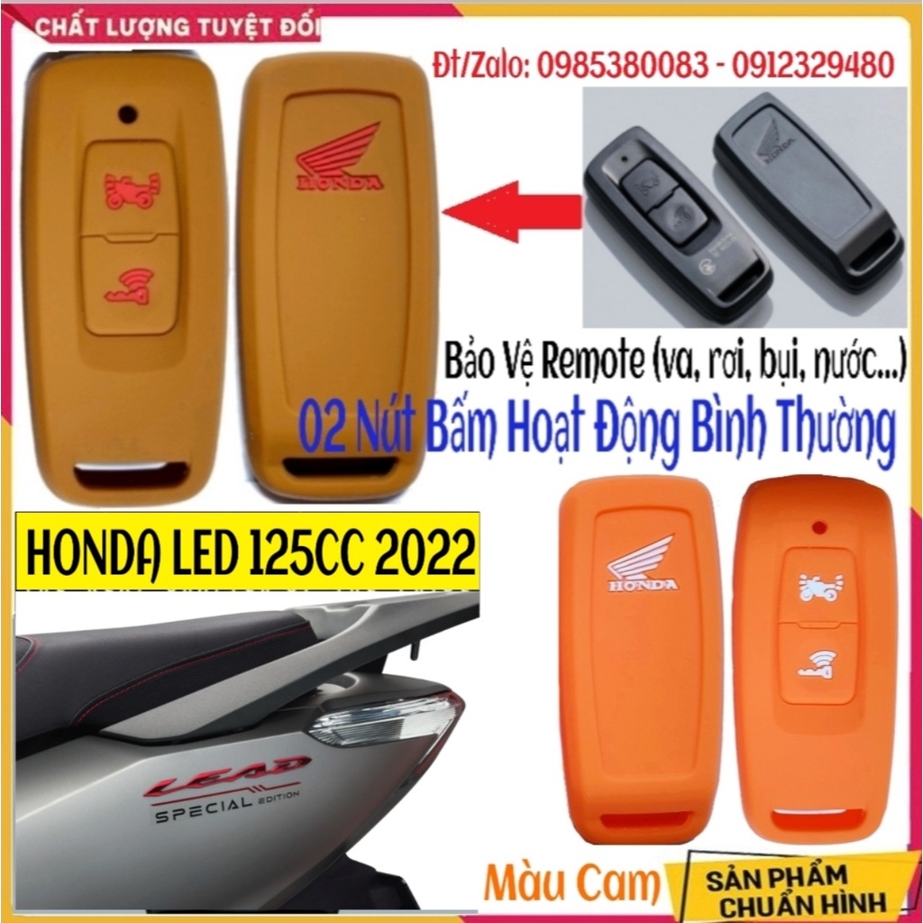 Bọc chìa khoá smartkey xe máy Honda Lead 125cc 2022 (Mới) - Bọc silicon chìa smartkey Lead Mới 2021 - Lead 2022