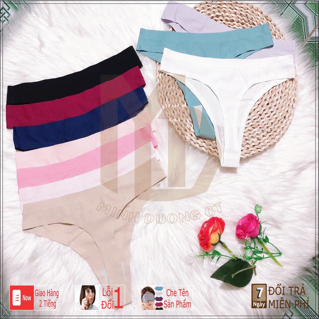 Quần Lót Lọt Khe Su Siêu Sexy Cực Thoải Mái Không Đường Viền [COMBO 3 QUẦN