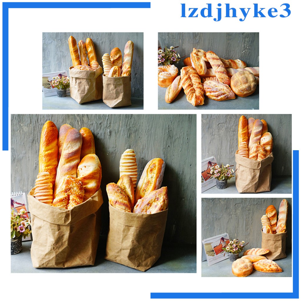 Bánh Mì Giả Màu Sắc Tươi Sáng Dùng Để Trang Trí