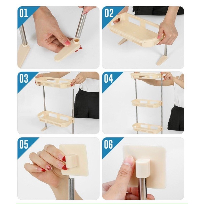 Kệ Nhà Vệ Sinh- Kệ Bồn Cầu 2 Tầng