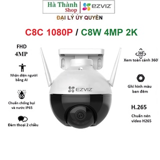 Mua Camera Ezviz C8C 1080P / C8W 2K 4MP / C8PF Mắt Kép WiFi Ngoài Trời - Xoay 360 độ