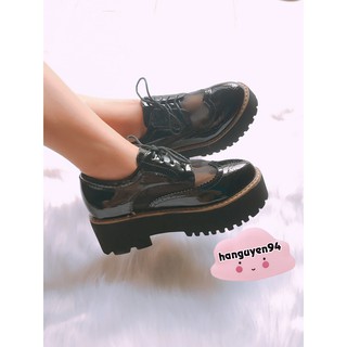 [XẢ KHO] Giày Sneaker Nữ Độn Gót Buộc Dây Thời Trang Cao 8cm hàng cao cấp