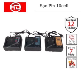 Sạc pin máy siết bulong máy khoan pin 10 cell Makita, Dewalt, Hitachi Sạc bàn