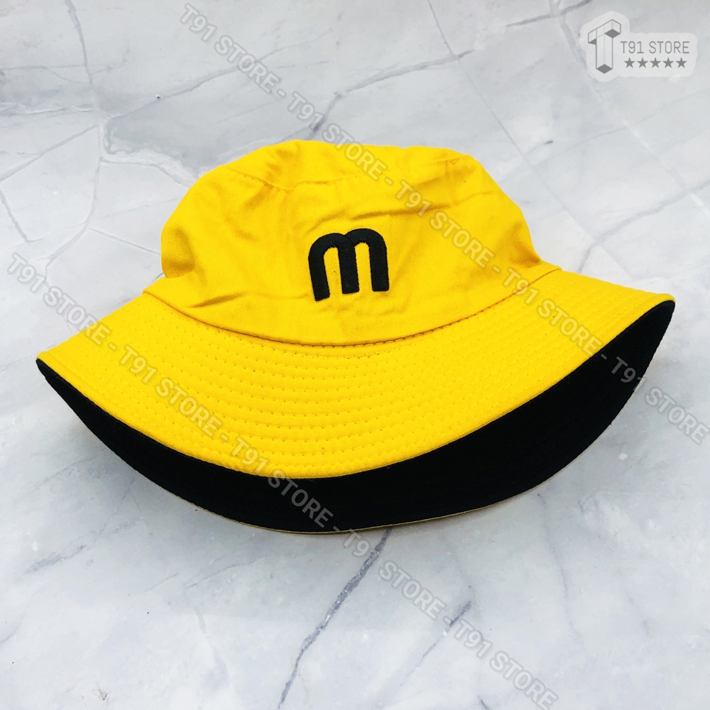 Nón bo cụp - Mũ vành 2 mặt có thêu logo màu sắc đa dạng - Phong cách trẻ trung, hiện đại