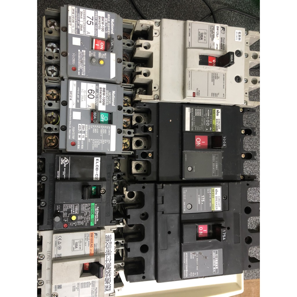 Aptomat 3pha, MCCB 3pha 380V 30A đến 175A