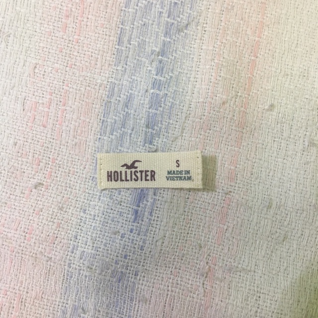20 Nhãn Vải Chính Cổ Áo Hiệu Hollister Các Loại Hàng Công Ty | BigBuy360 - bigbuy360.vn