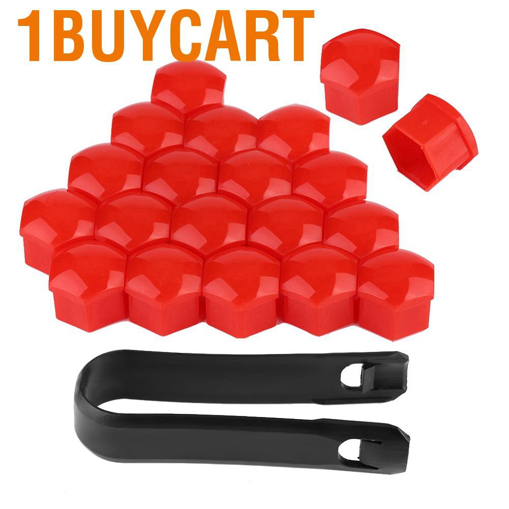 Set 20 Nắp Bảo Vệ Bu Lông Bánh Xe Ô Tô 21mm