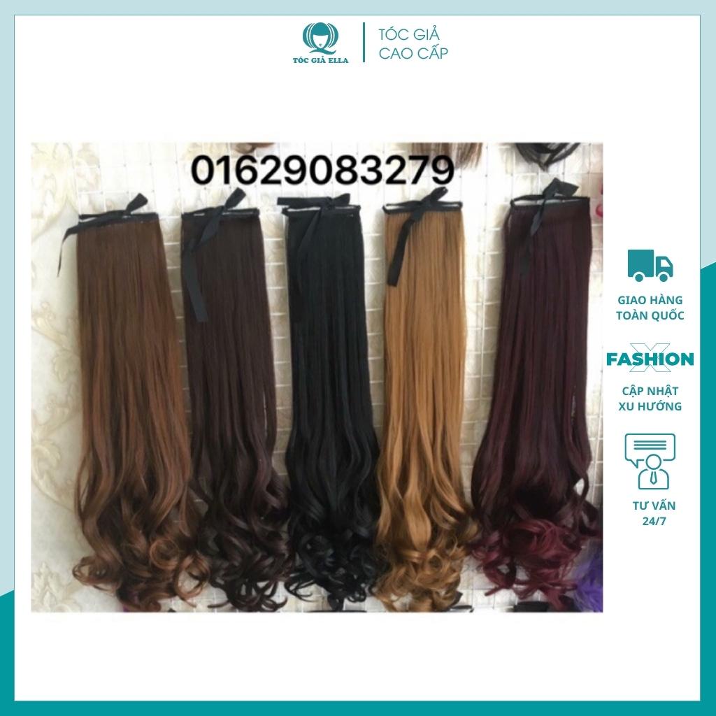 Tóc cột xoăn đuôi 60cm