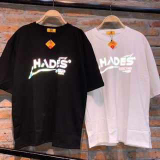 ATPQ - áo thun in hình phản quang chất cotton tixi dày dành cho nam nữ chữ hades
