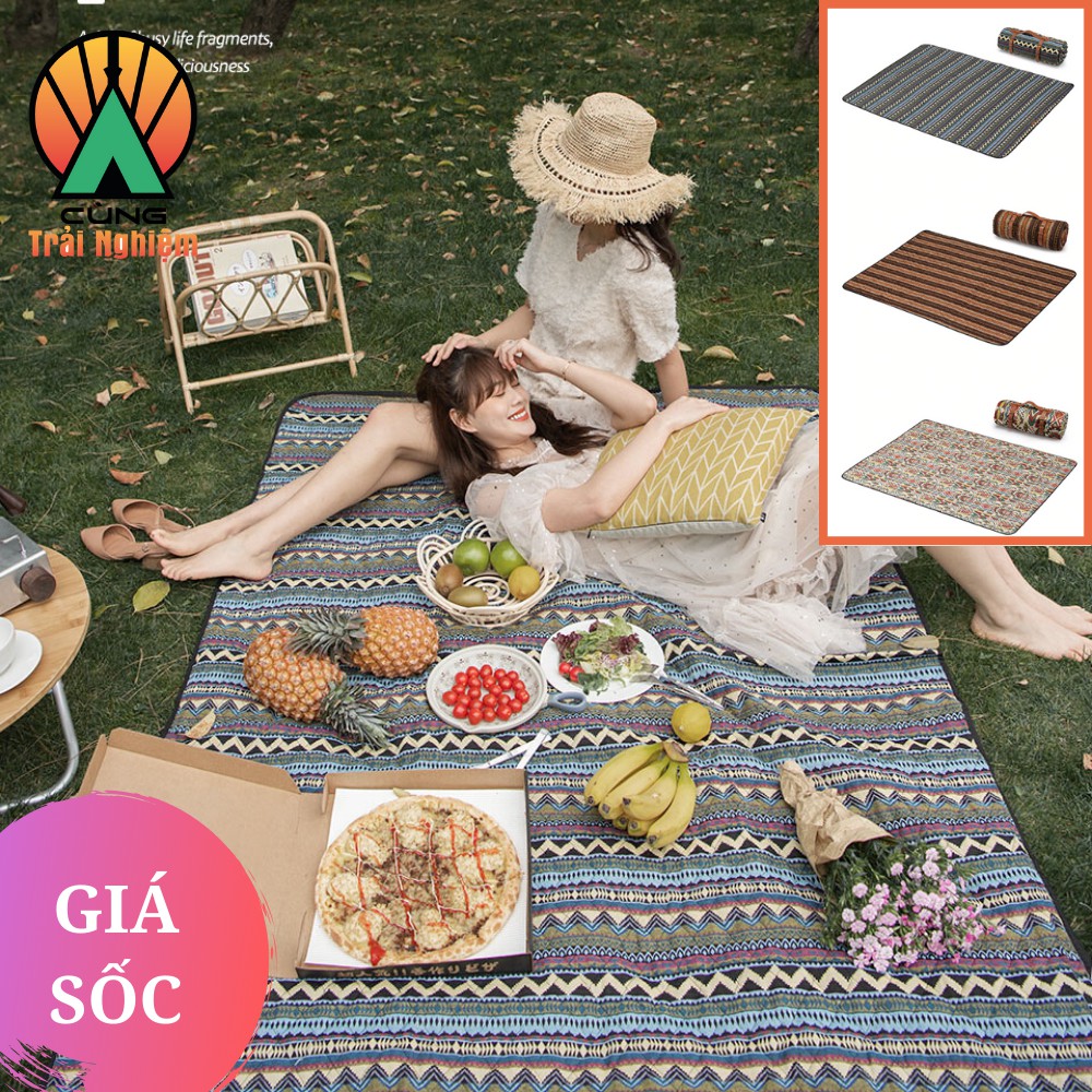 [CHÍNH HÃNG] Thảm Trải Du Lịch, Picnic, Dã Ngoại 3 Lớp Chống Ẩm, Chống Thấm Naturehike NH20FCD04