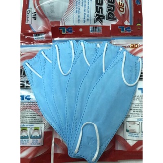 Freeship 50k - Khẩu trang y tế KF94 Land Mask VIP 4 lớp kháng khuẩn bịch 6cai