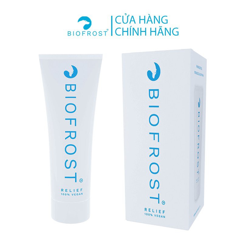 GEL LẠNH GIẢM ĐAU BIOFROST RELIEF- GEL GIẢM ĐAU NHẬP KHẨU PHẦN LAN HIỆU QUẢ NHẤT AN TOÀN NHẤT