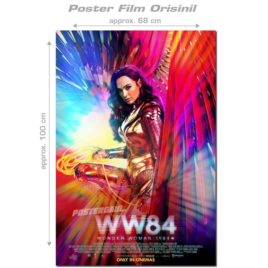 Poster Phim Wonder Woman 1984-68 X 100 cm