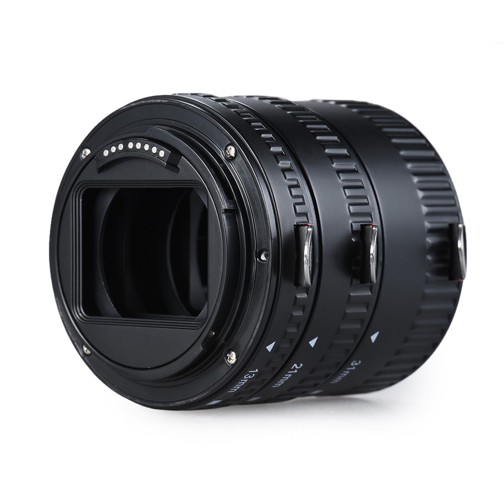 Ĩ Andoer Macro Extension Tube Set 3-Piece 13mm 21mm 31mm Auto Focus Extension Tube Rings for Camera Body and Lens of 35m