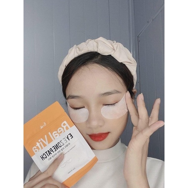 MẶT NẠ MẮT PRRETI REAL VITA EYEZONE PATCH GÓI 30 MIẾNG