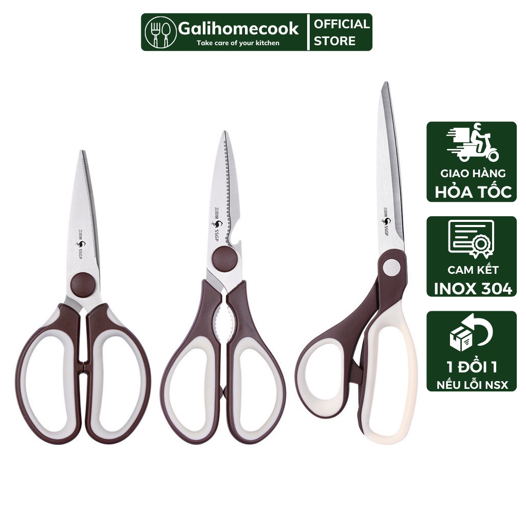 Kéo nhà bếp đa năng SSGP cao cấp xuất khẩu Đức | Galihomecook Scissors SSGP