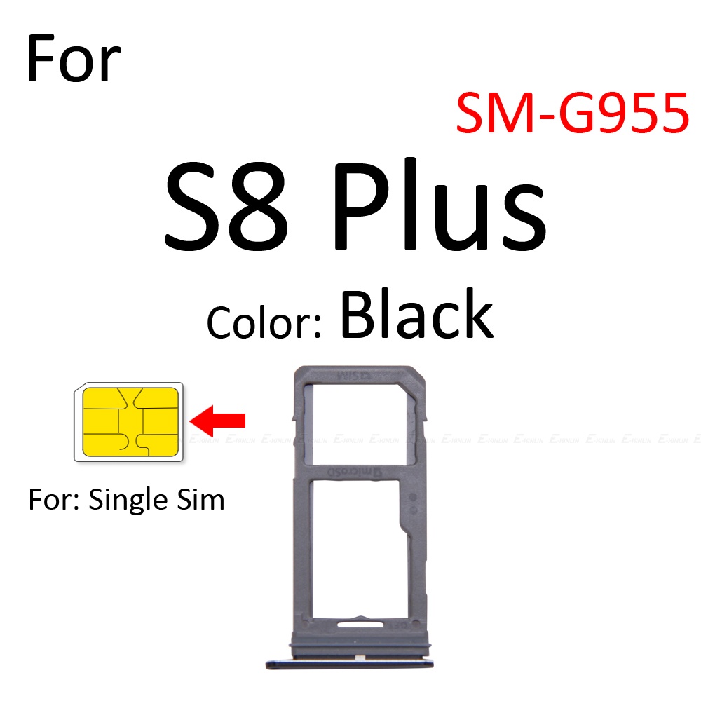 Khay Đựng Thẻ Micro SD / Sim Cho Samsung Galaxy S8 Plus G950 G955