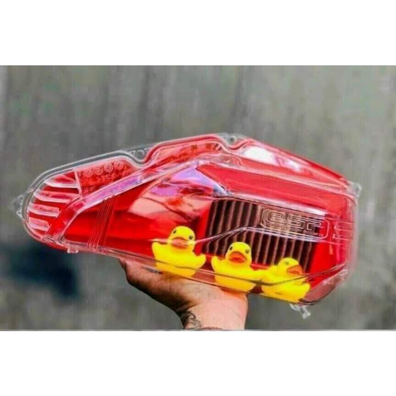 Ốp pôe trong suốt cho Vario.tặng kèm thú