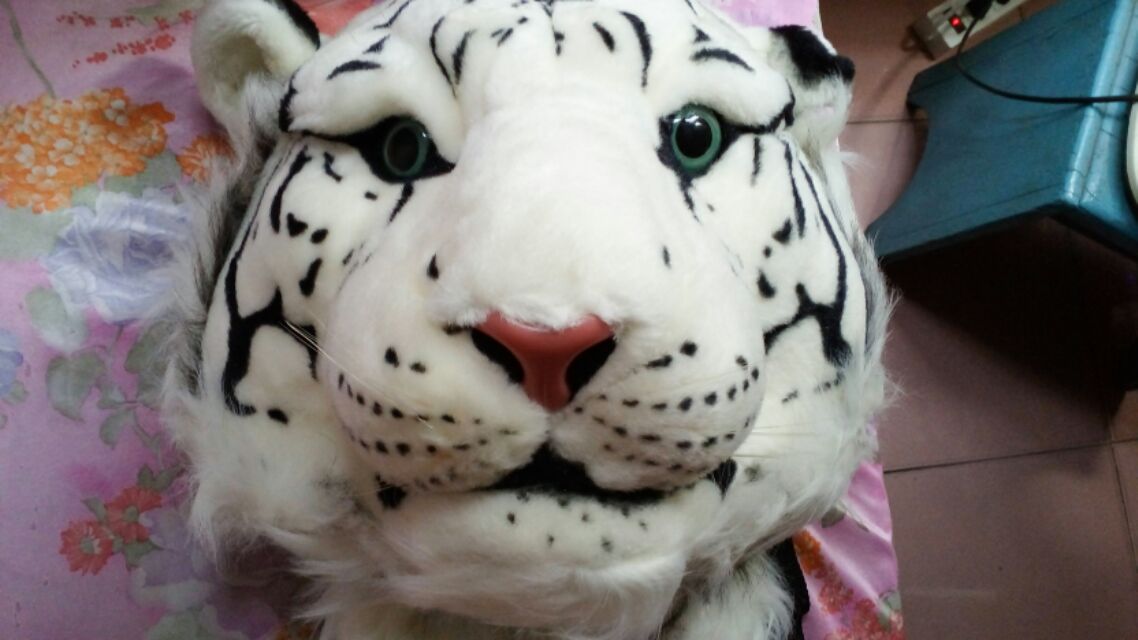 Balo đầu hổ // White tiger head packback