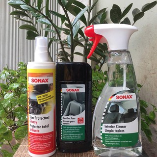 Combo Sản Phẩm Chăm Sóc Nội Thất Ô Tô - Sonax