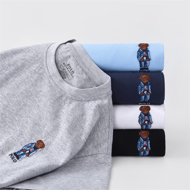 Áo polo Cotton Tay Ngắn Mới Chính Hãng Ralph Lauren Dành Cho Nam
