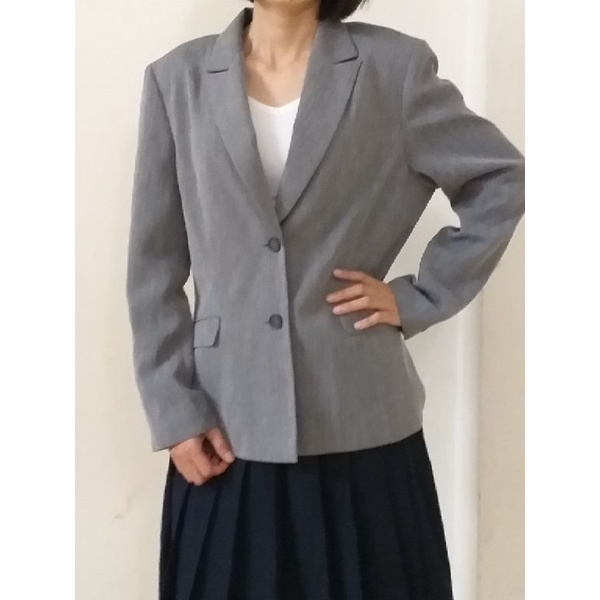 Áo vest blazer xám size M-L thanh lý