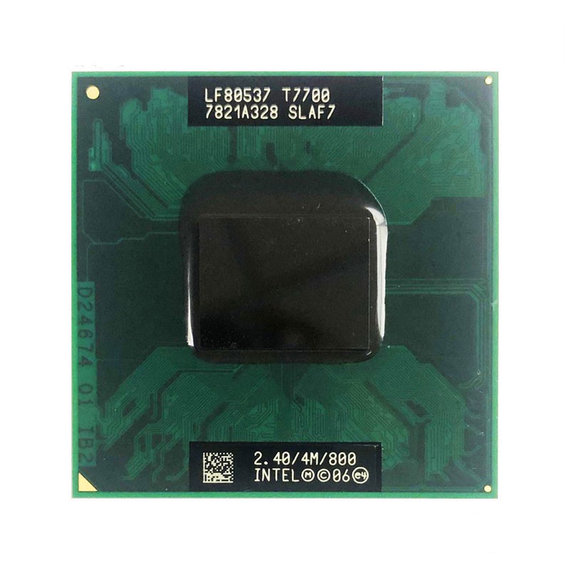 INTEL Ổ cắm điện lõi kép 2 Duo T7700 SLA43 SLAF7 2.4 GHz 4M 35W | BigBuy360 - bigbuy360.vn