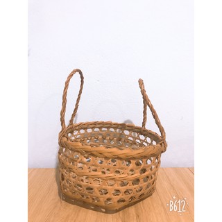 Giỏ lùn trang trí nhà cửa