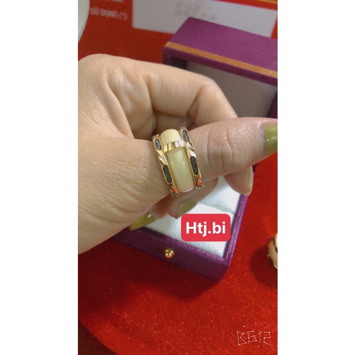 Nhẫn nam mạ vàng htj