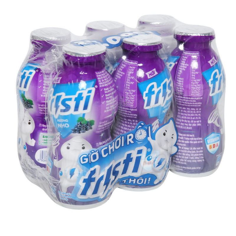 Combo 2 lốc sữa Fristi 6 chai x 80 ml