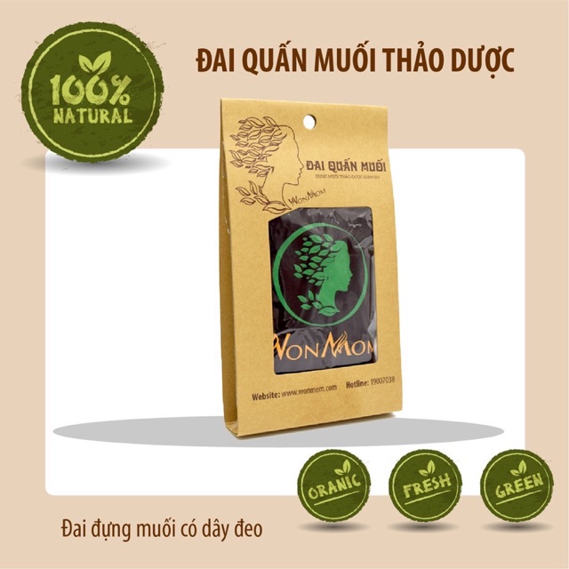 Đai Đựng Muối Để Quấn Bụng
