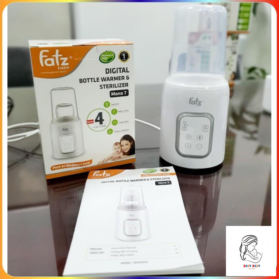 Máy hâm sữa và thức ăn siêu tốc Fatzbaby