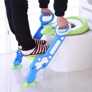 Nắp bồn cầu có thang cho bé