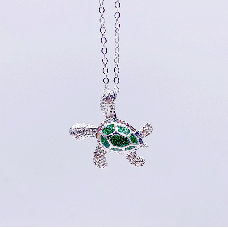 Dây chuyền hợp kim mặt hình rùa biển đáng yêu thời trang