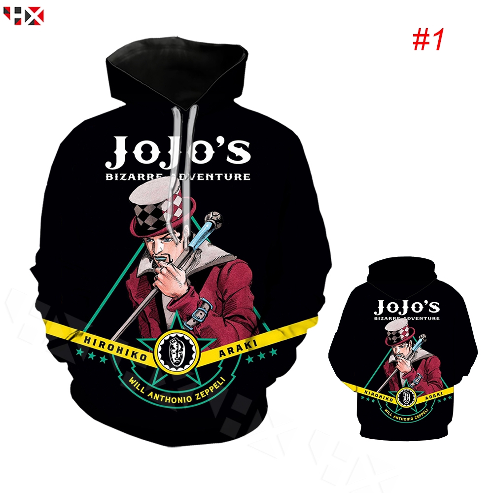 CLOOCL Anime JoJo's Bizarre Adventure 3D Print Men Casual Hoodies | BigBuy360 - bigbuy360.vn