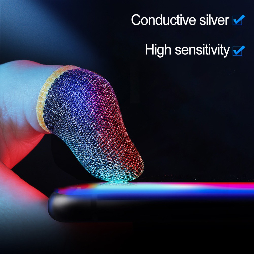 Găng tay, Bao ngón tay chơi game chuyên dụng sợi carbon cảm ứng siêu nhạy - HTL Shop