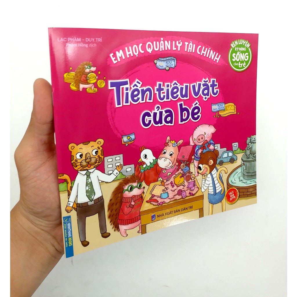 Sách Rèn Luyện Kỹ Năng Sống Cho Trẻ - Em Học Quản Lý Tài Chính - Tiền Tiêu Vặt Của Bé