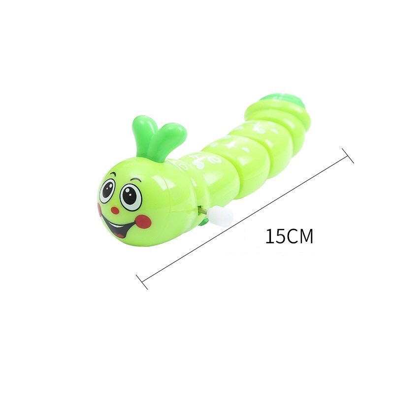 [Rẻ Vô Địch ] Đồ chơi mô hình con sâu vặn dây cót chạy đà giúp trẻ em phát triển trí tuệ sáng tạo thông minh cho bé.