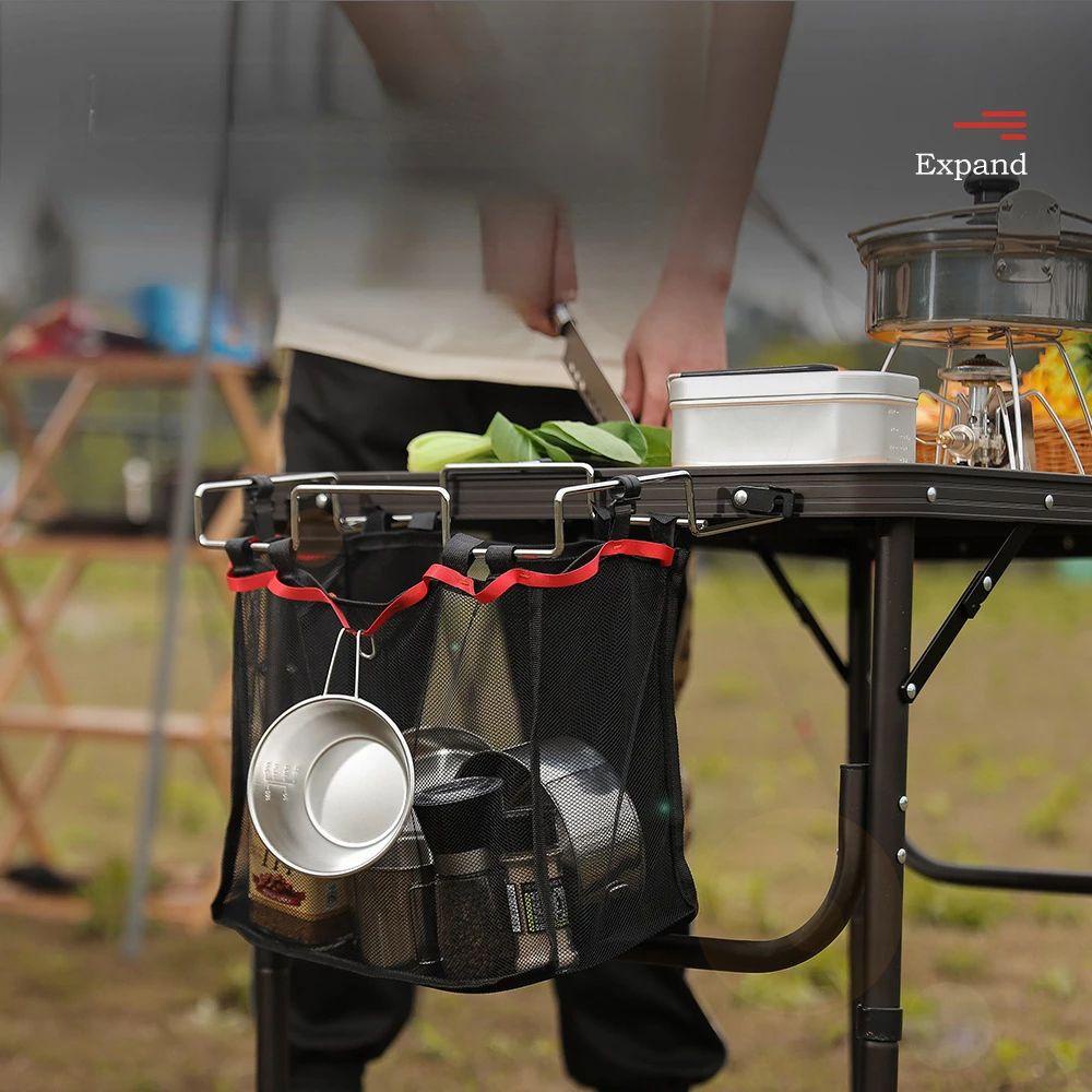 Lưới Đựng Đồ Nướng BBQ Có Thể Gấp Gọn Tiện Dụng Cho Dã Ngoại