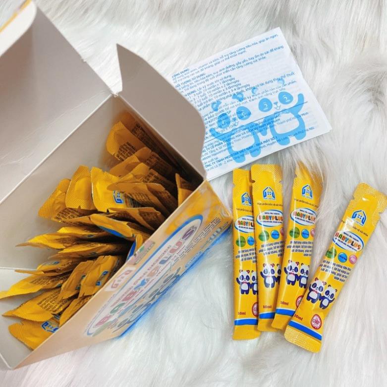babyplus [MUA 1 TẶNG 1 ] Siro ăn ngon cho bé biếng ăn , táo bón ,chậm hấp thu [Baby plus ]