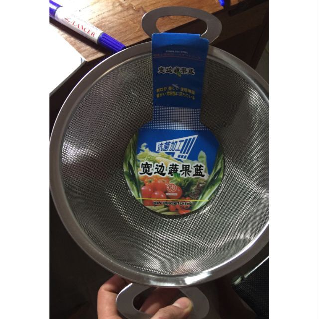 Rổ Lưới Inox Tai Thỏ Đa Năng 22 - 25 cm
