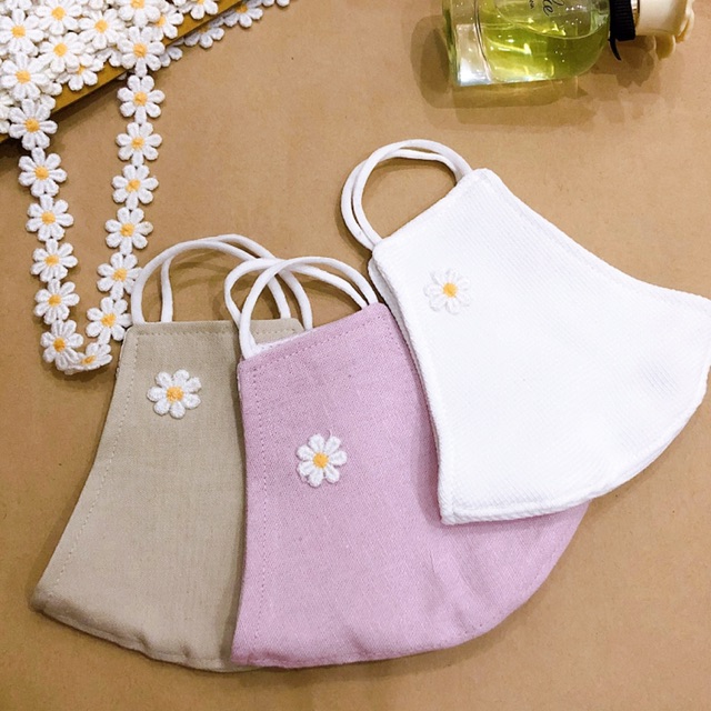 Khẩu Trang Vải Linen Thiết Kế (có kèm hình feedback của khách) | BigBuy360 - bigbuy360.vn