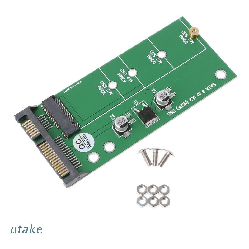 Card Chuyển Đổi Utake Ngff M.2 Ssd Sang 2.5 "Sata 3 Cho Ổ Cứng Ssd 30 / 42 / 60 / 80mm M.2 Ssd | BigBuy360 - bigbuy360.vn