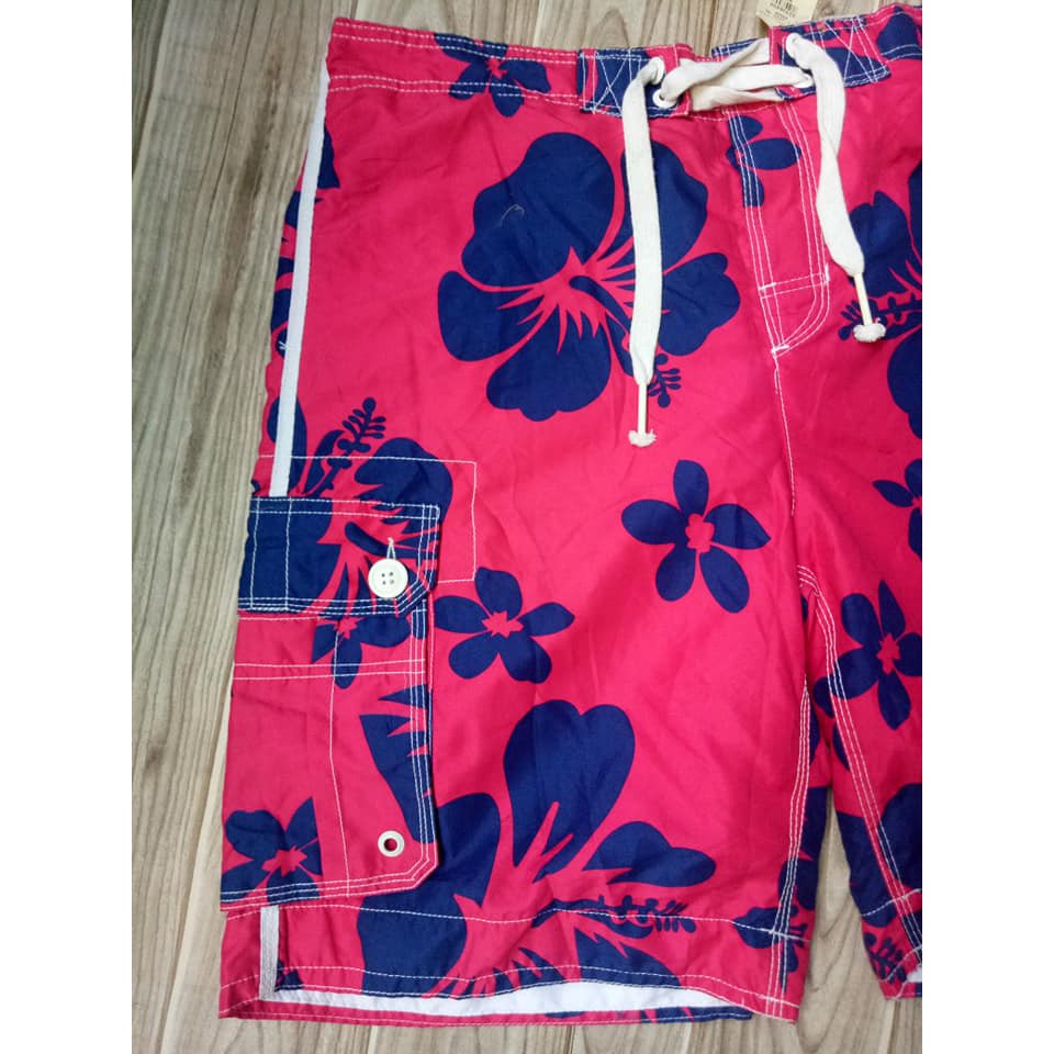 Quần dù đi biển Abercrombie họa tiết hoa văn - nặng 75-80 ký mặc vừa | BigBuy360 - bigbuy360.vn