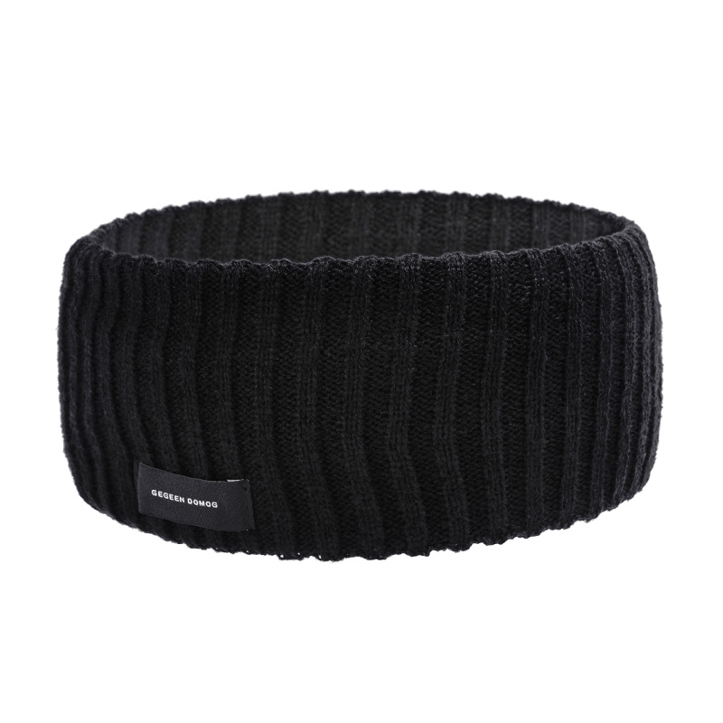 GEGEEN DOMOG ban nhạc tóc rộng Mới Hàn Quốc mùa đông giữ nhiệt thương hiệu Headband Nam Len đường phố Headband